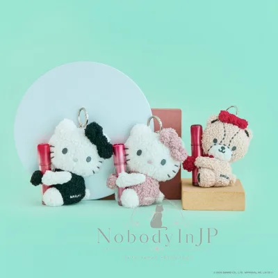 BRILMY x Sanrio kitty絨毛擁抱唇膏掛雜誌附錄