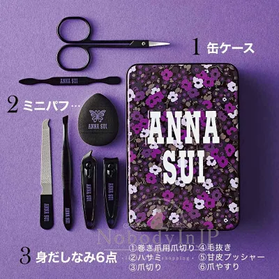 寶島社ANNASUI六入美容套件鐵盒組