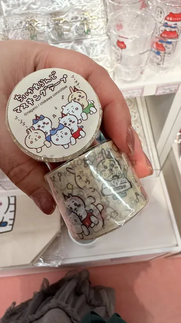 吉伊卡哇遊樂園系列坐騎寬版紙膠帶