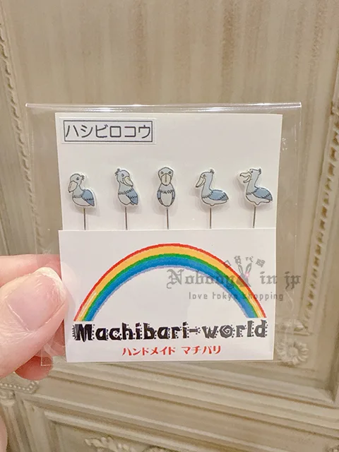 掛川花鳥園5入手工製作待針組 特價現貨 原價220