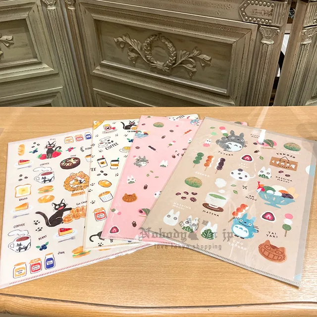 宮崎駿龍貓和菓子系列A4資料夾 原價120特價現貨