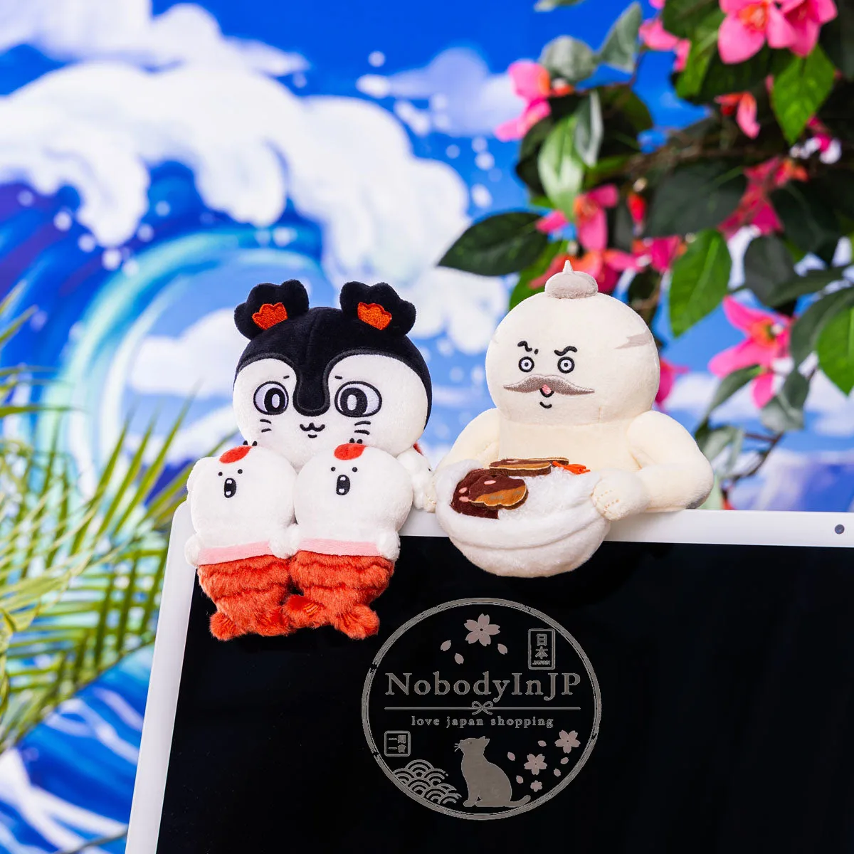 吉伊卡哇人魚島的秘密系列電腦螢幕掛放娃娃