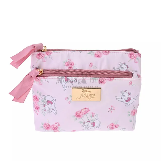 迪士尼商店 Floral Print 系列多隔層雙拉鏈袋(VIP下標限定請勿自行下單)
