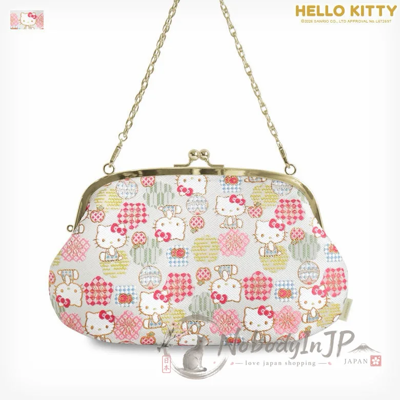 AYANOKOJI x HELLOKITTY提花系列鏈條手提包