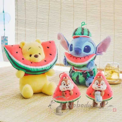 迪士尼商店最喜歡西瓜系列絨毛吊飾