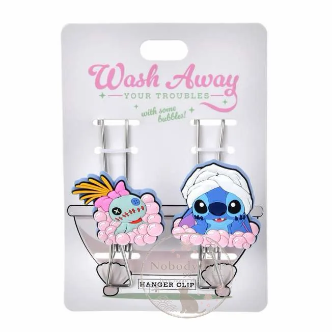 迪士尼商店BATH&LAUNDRY系列衣架夾組