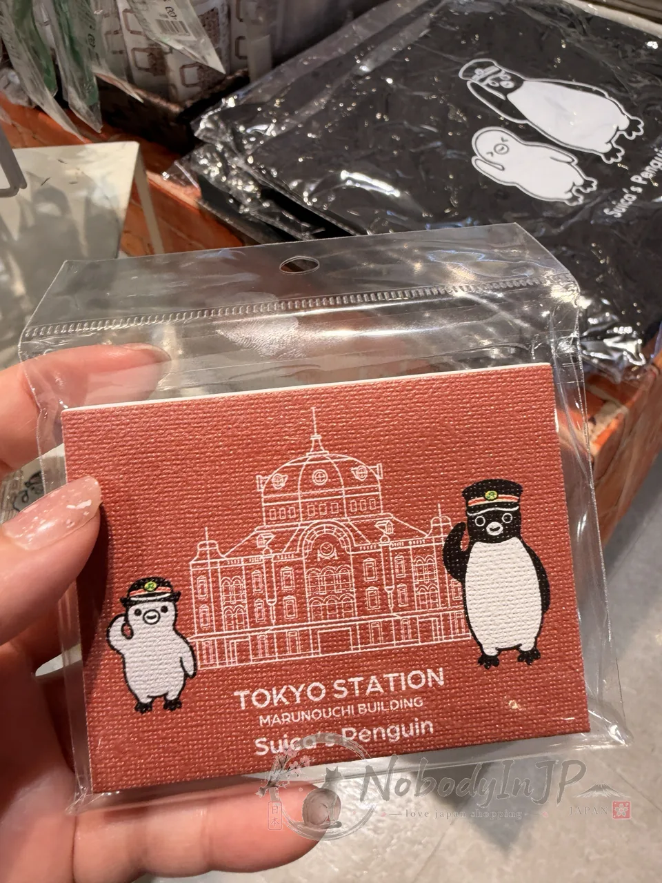 Suica企鵝東京車站系列無框畫磁鐵