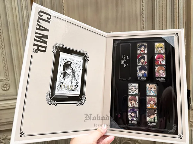CLAMP展附紀念門票透明書籤套組 現貨