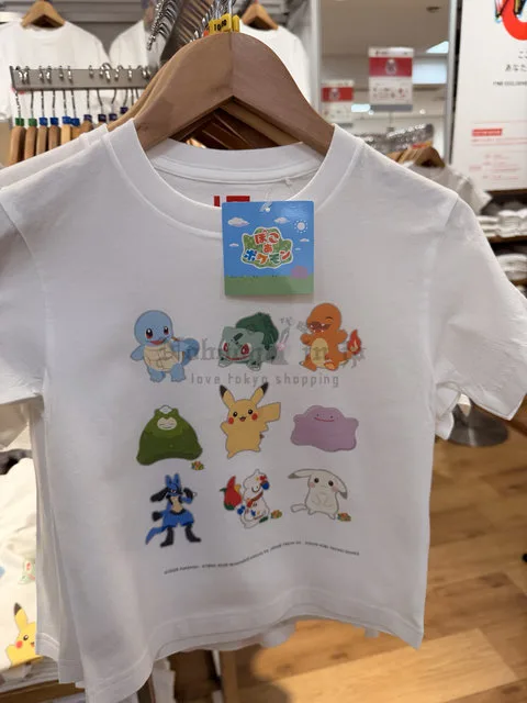 UNIQLO寶可夢九宮格系列短袖上衣(VIP下標限定請勿自行下單)