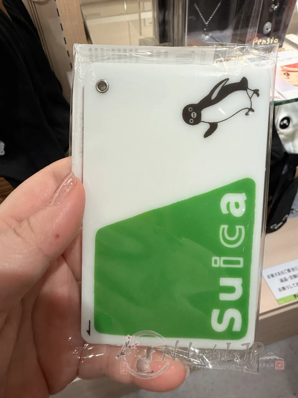 Suica企鵝硬式票卡套