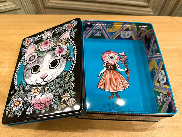 樋口裕子日本製華麗收納鐵盒 特價現貨 原價1499