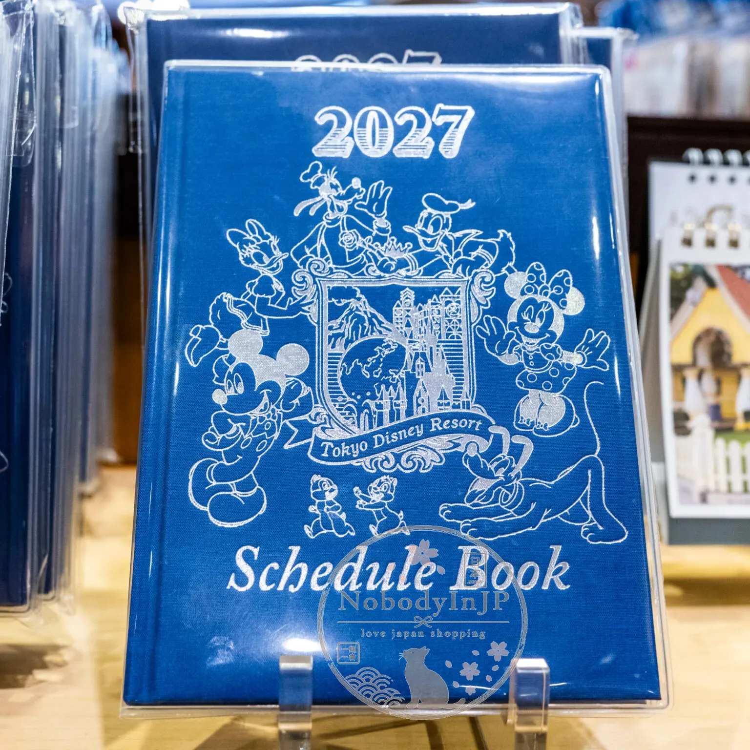 迪士尼樂園2027燙銀全彩手帳本