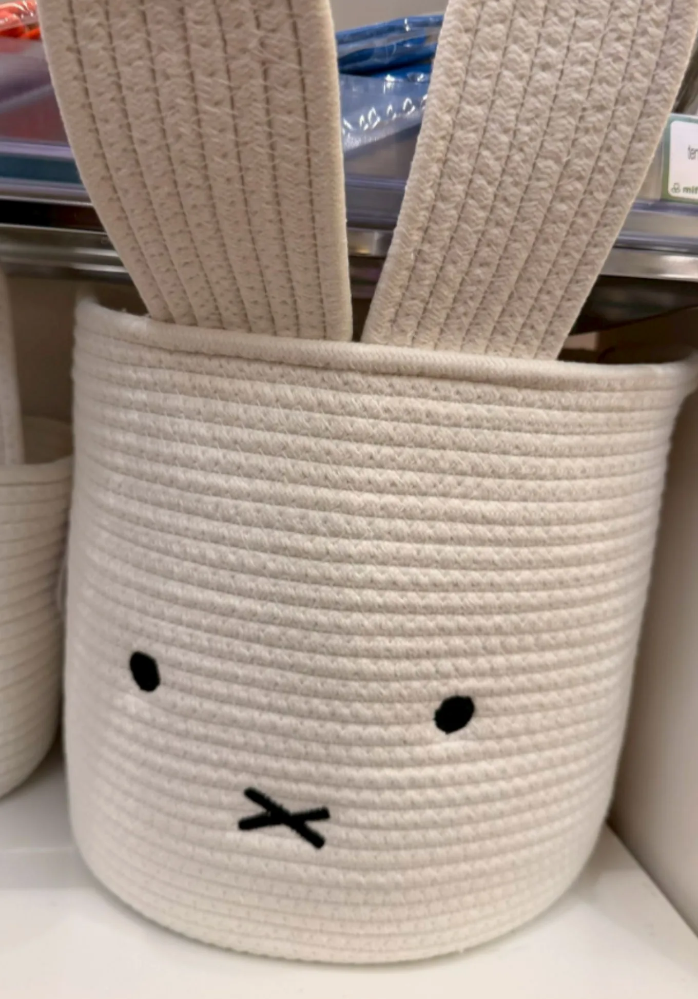Miffy米菲兔大頭繩編籃