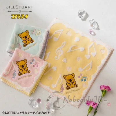 JILL STUART x 小熊餅乾音符系列方巾