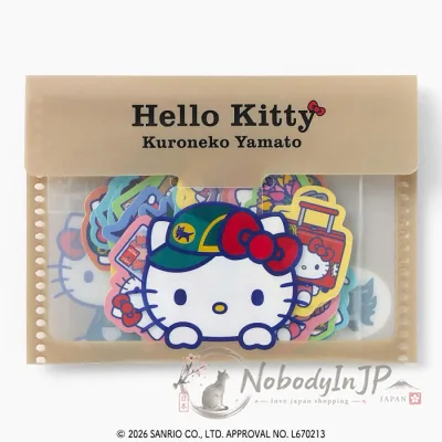 Sanrio x 黑貓宅急便聯名39入貼紙組