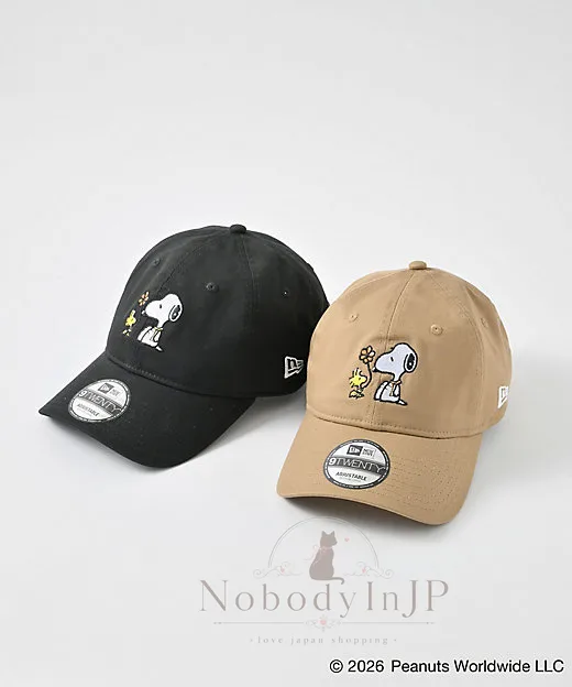 銀座三越SNOOPY期間限定展NEWERA聯名刺繡棒球帽