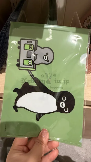 Suica企鵝A4單入資料夾