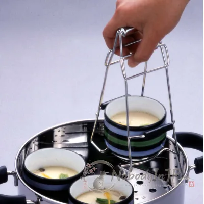 日本製不鏽鋼蒸物專用夾 特價