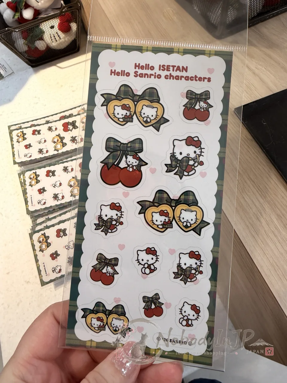 Sanrio伊勢丹期間限定展造型多款貼紙