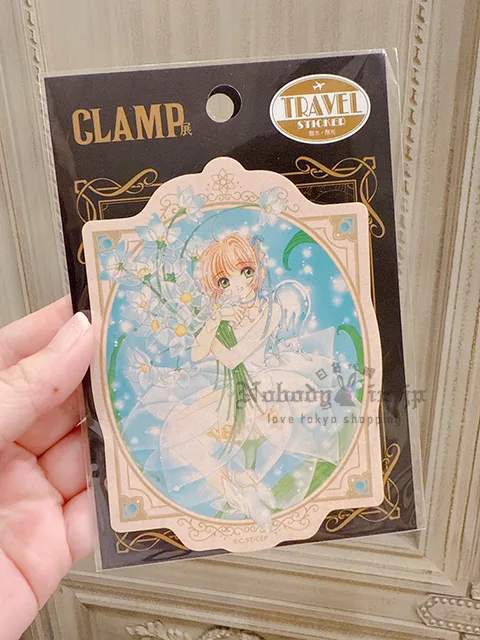 CLAMP展庫洛魔法使防水造型貼紙 現貨