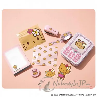 寶島社日曬Kitty9入迷你文件鐵盒組