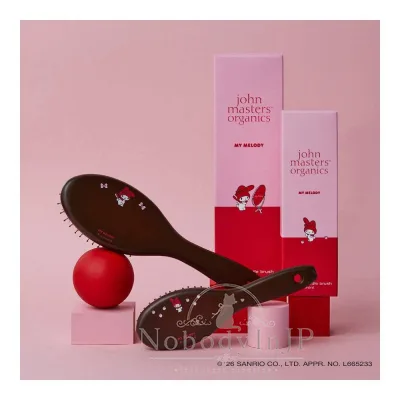 John Masters Organics x Sanrio聯名天然離子按摩梳