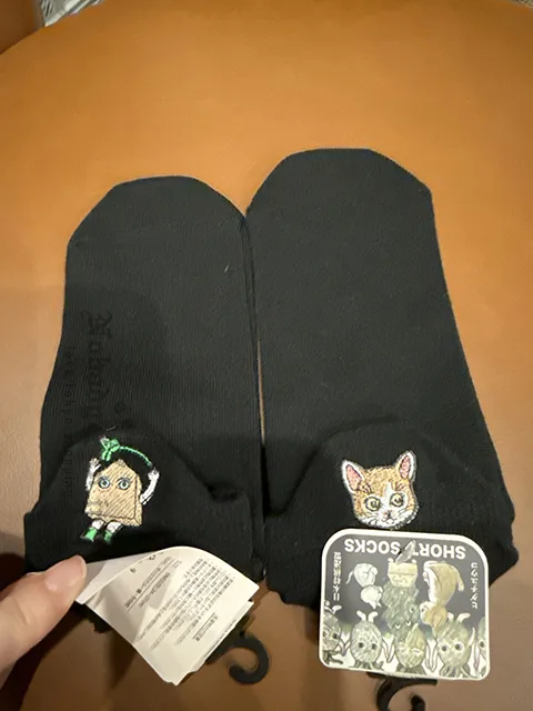 樋口裕子將棋開幕限定限定刺繍踝襪 特價現貨 原價550