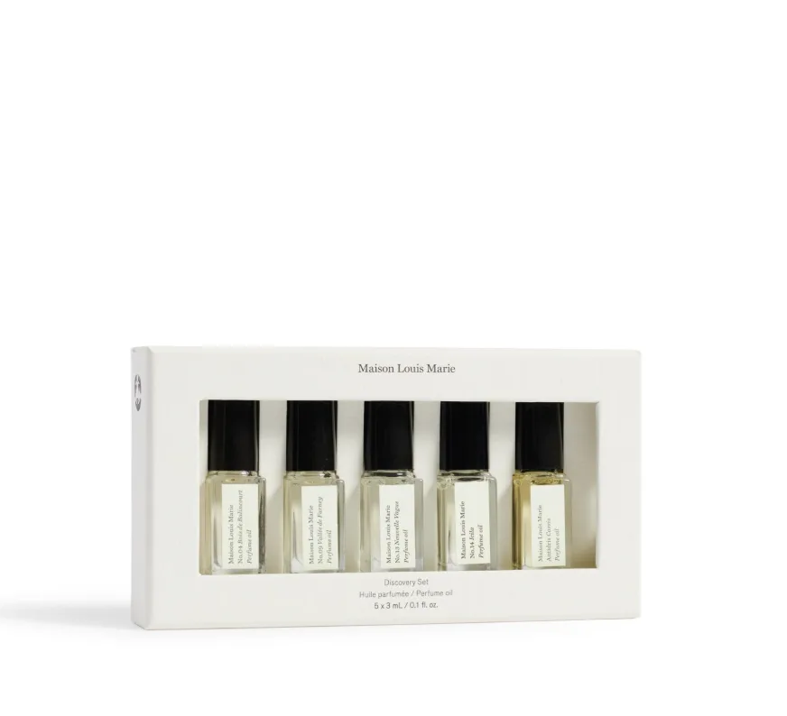 Maison Louis Marie Perfume Oil Discovery Set滾珠香氛油禮盒(3毫升*5)(VIP下標限定請勿自行下單)