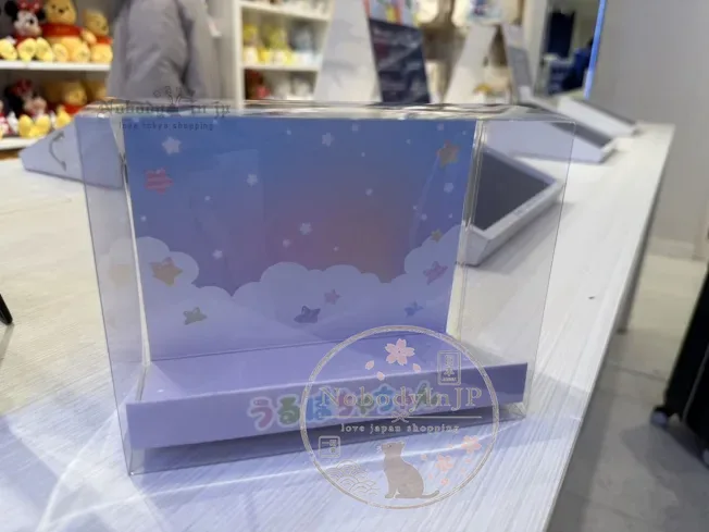 迪士尼商店屁屁沙包娃娃用透明PVC盒