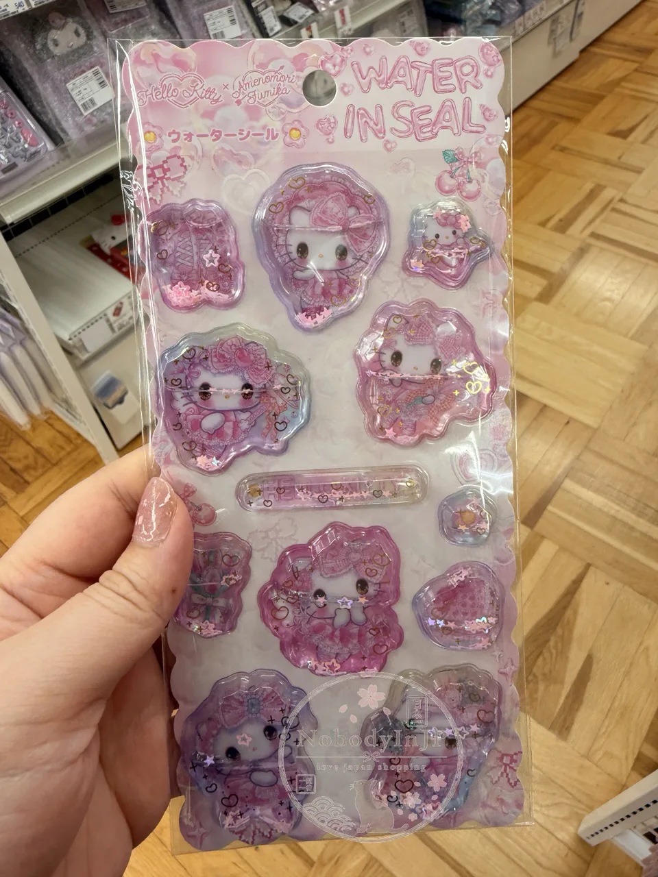 Sanrio水入半立體閃耀精靈貼紙 特價