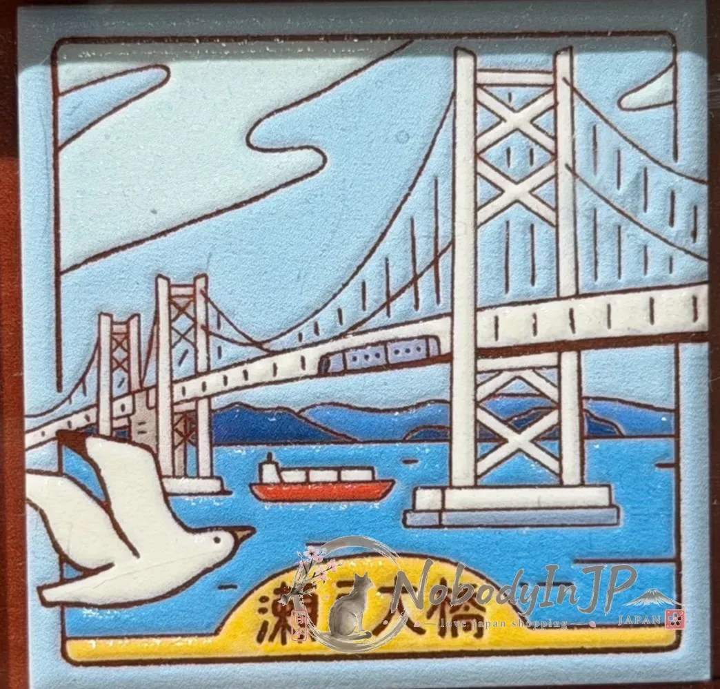 Penon美濃燒地區限定陶瓷磚磁鐵