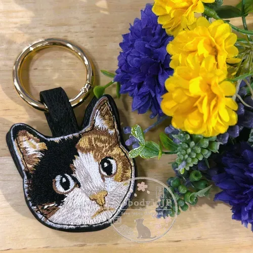 動物刺繡磁吸夾登山扣吊飾 特價