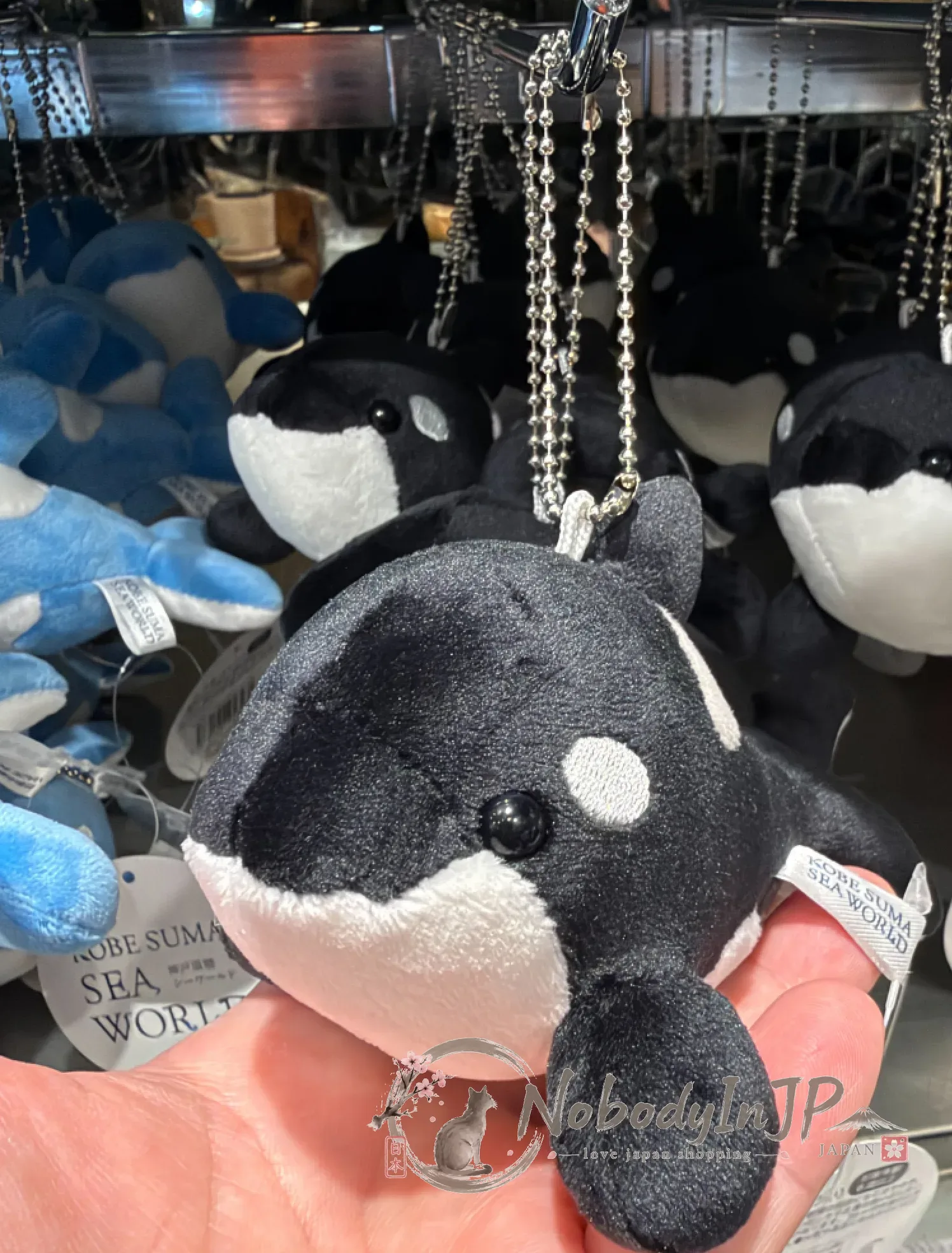 旅する水族館限定展AURORA絨毛吊飾