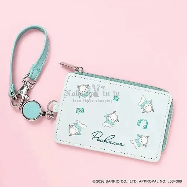 Sanrio After school memories系列合皮伸縮票卡套