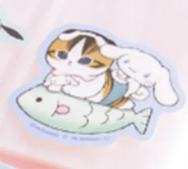 mofusand 貓福珊迪 x Sanrio 聯名造型貼紙(VIP下標限定請勿自行下單)