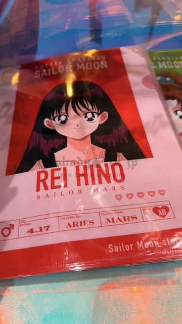  美少女戰士生日系列單入A4資料夾