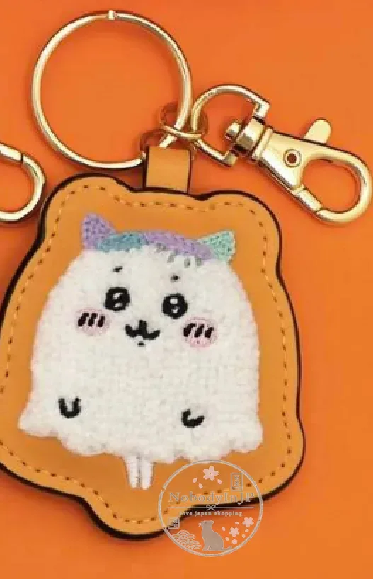 吉伊卡哇Park萬聖節限定刺繡合皮鑰匙圈各