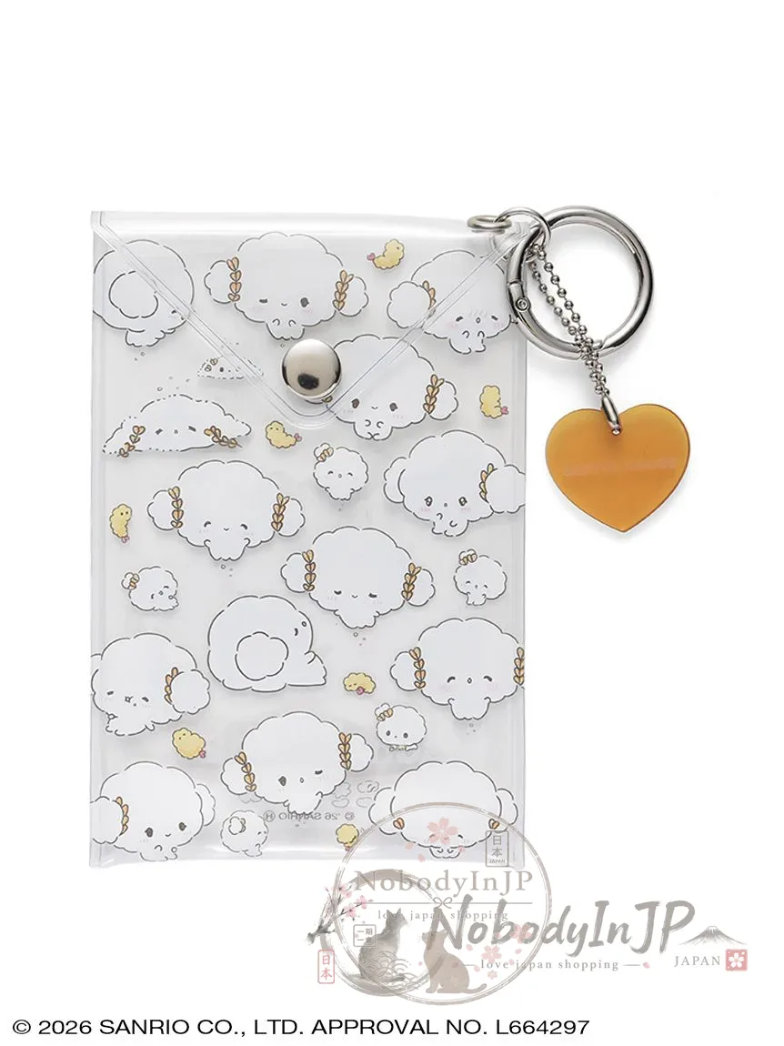Sanrio houses PVC透明滿版登山扣掛包