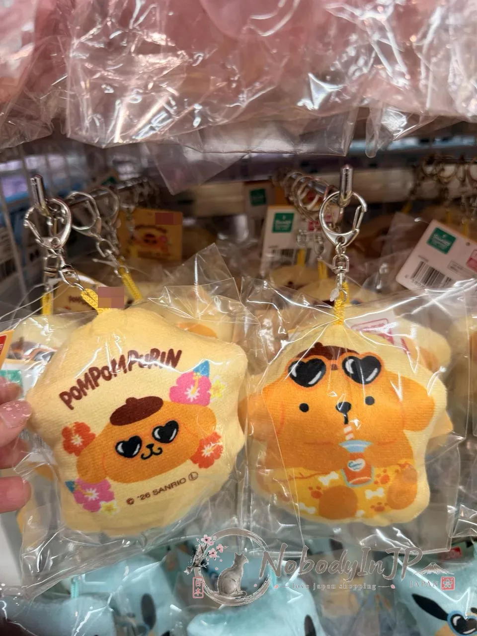 DAISO x Sanrio聯名絨毛吊飾