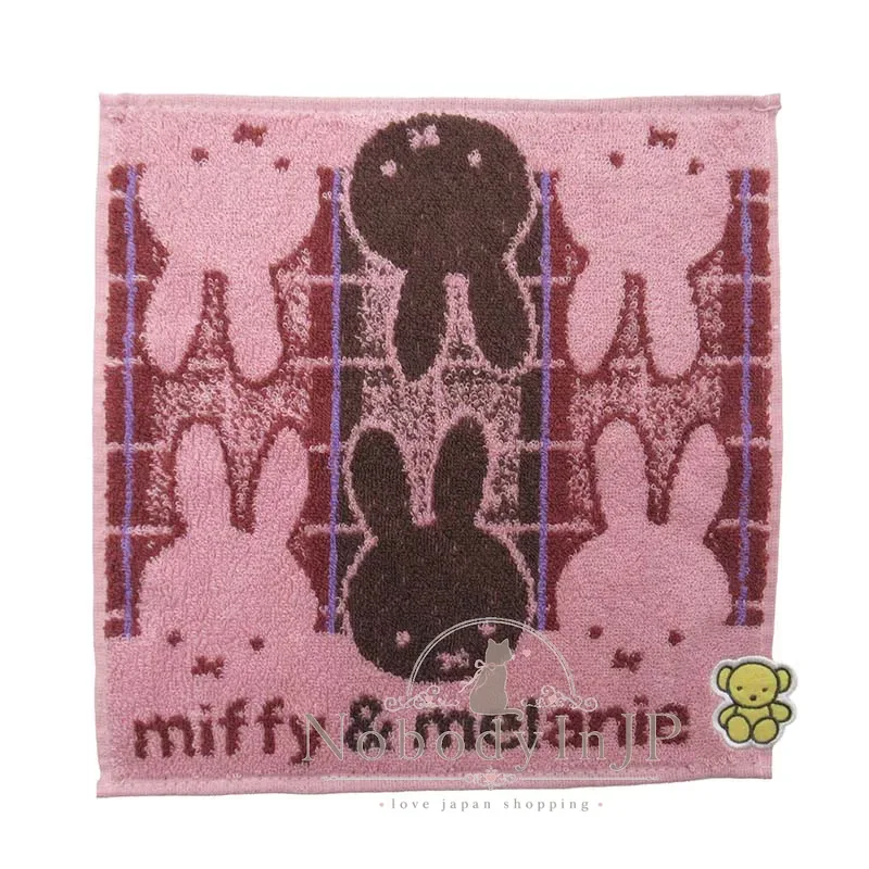 Miffy米菲兔&melanie迷你方你方巾 特價