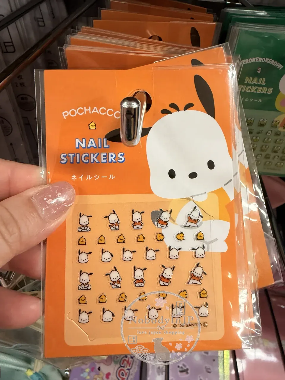 DAISO x Sanrio聯名指甲貼