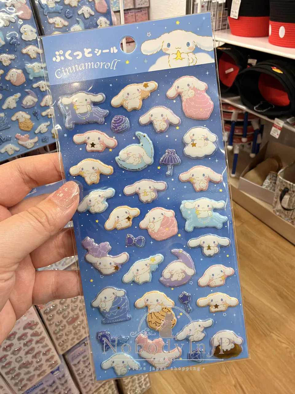 DAISO X Sanrio聯名半立體泡棉泡綿