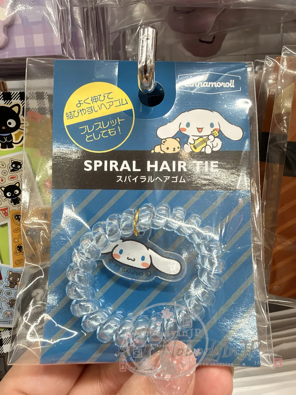 DAISO x Sanrio聯名卷繩墜飾髮圈