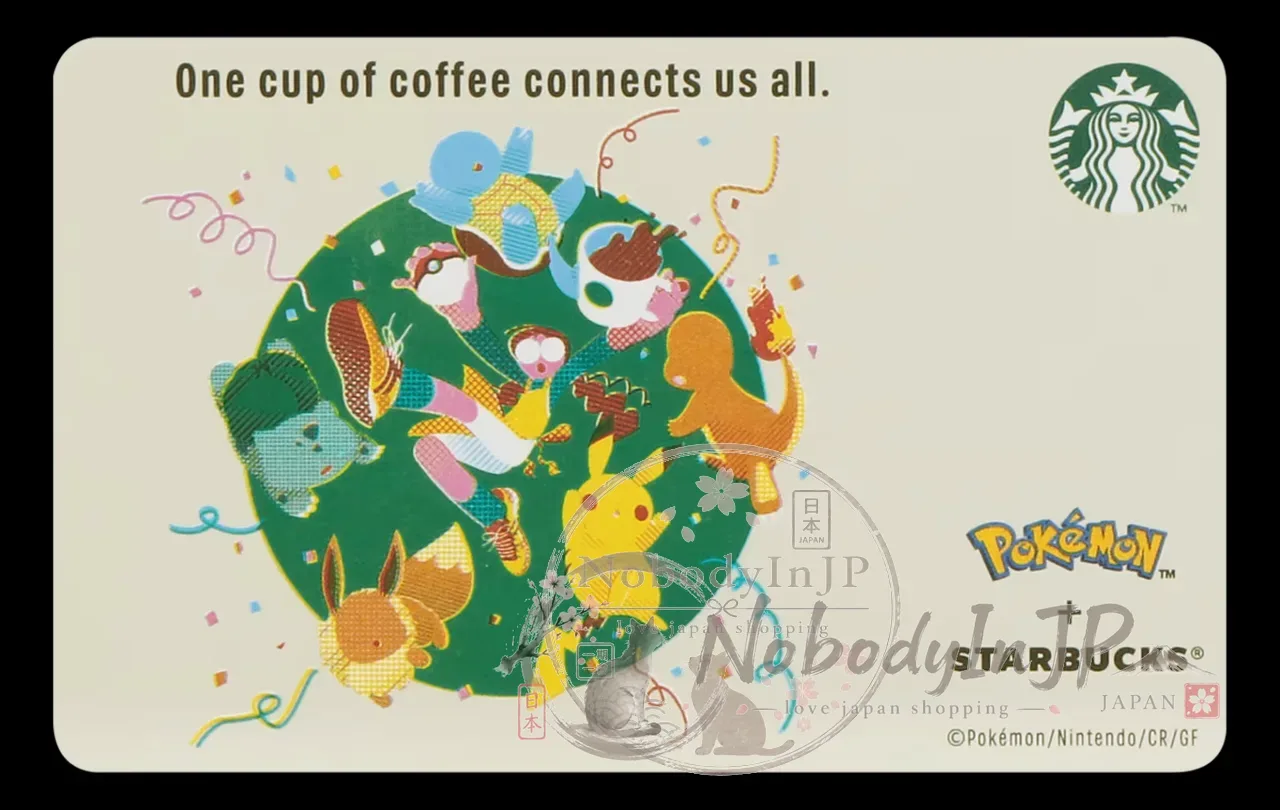 Starbucks x 寶可夢聯名儲值卡