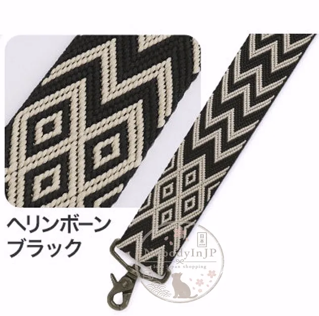 AYANOKOJI 3.8cm寬刺繡背帶