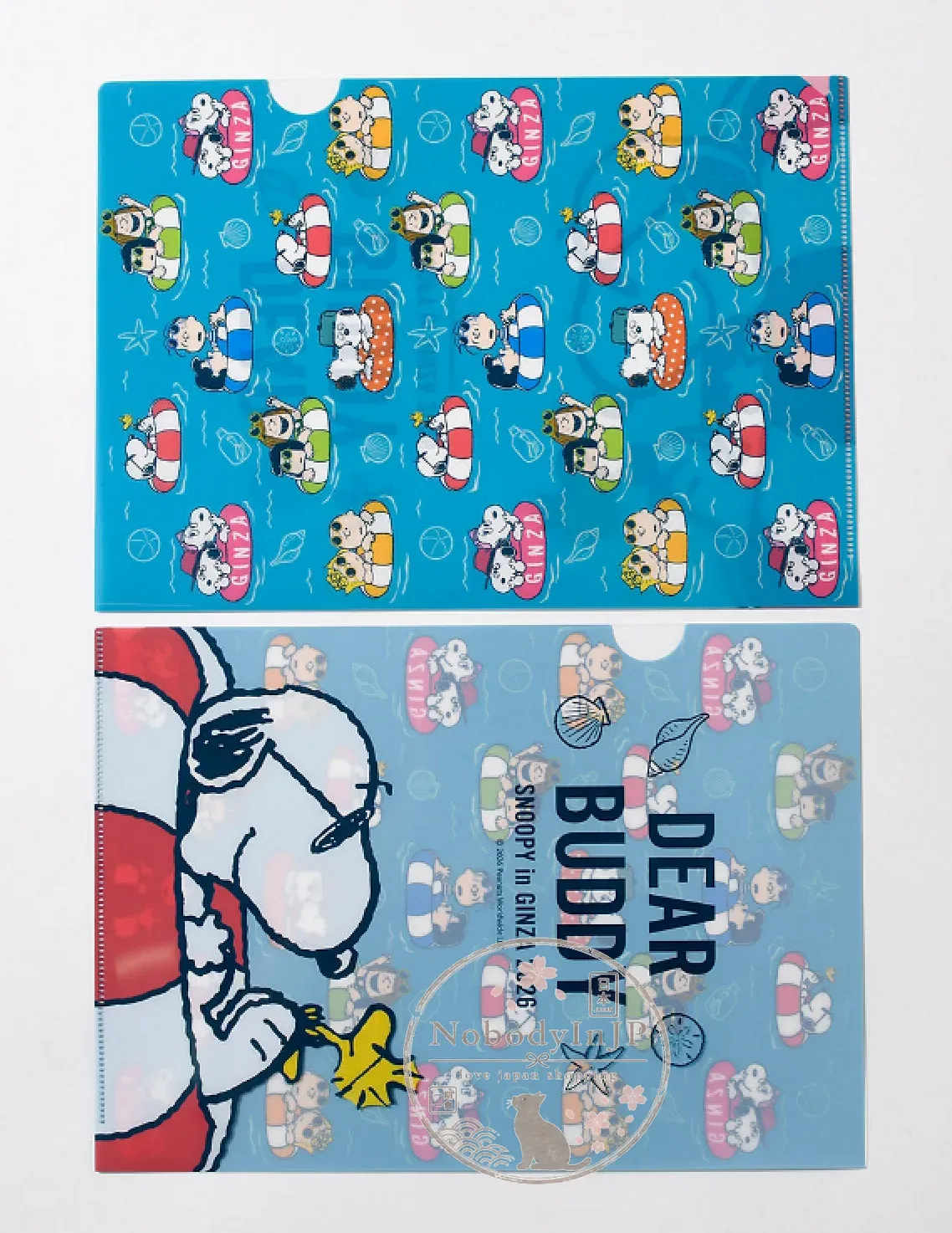 銀座三越SNOOPY期間限定展A4資料夾