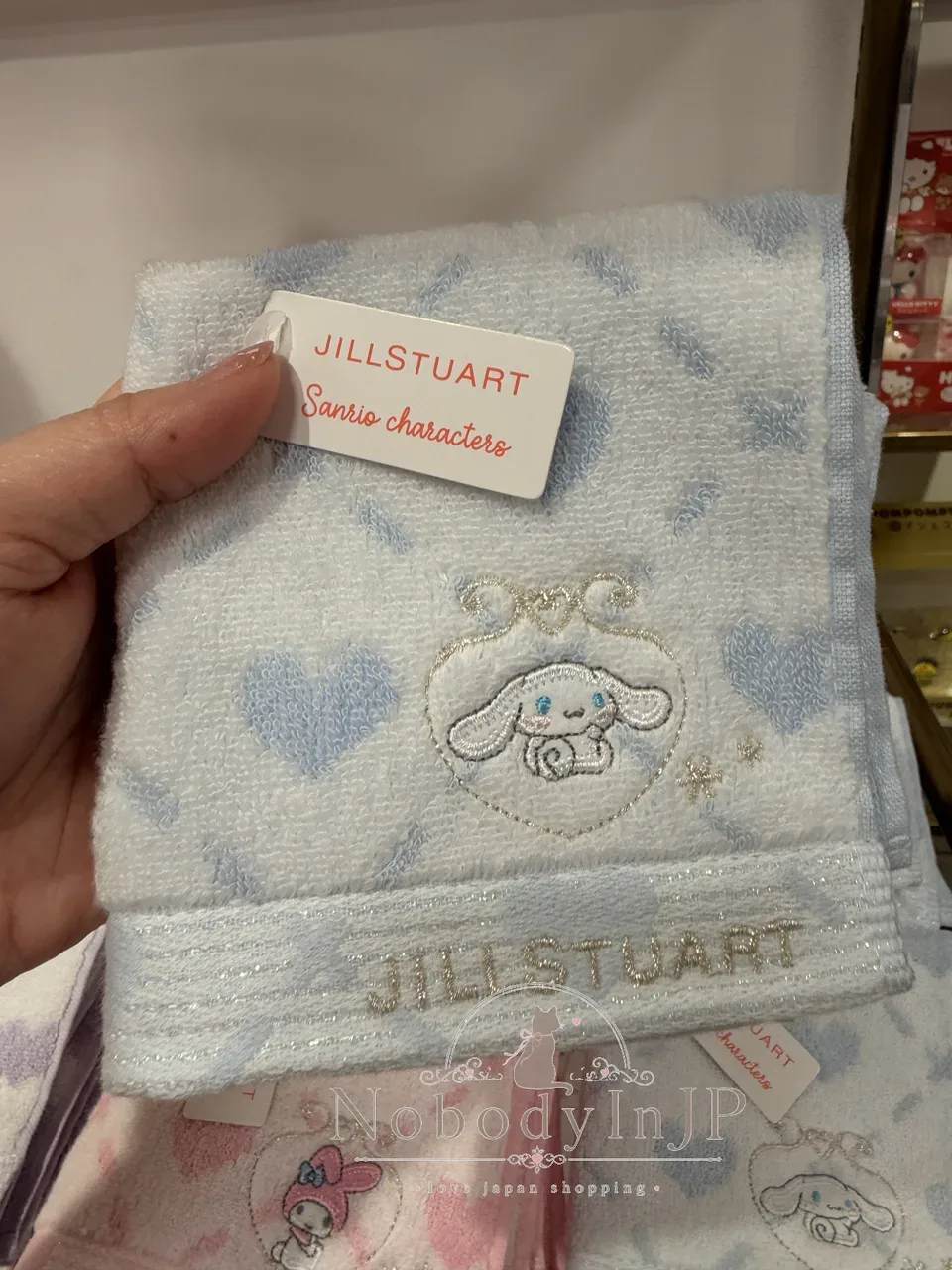 Sanrio伊勢丹期間限定展JILLSTUART聯名方巾