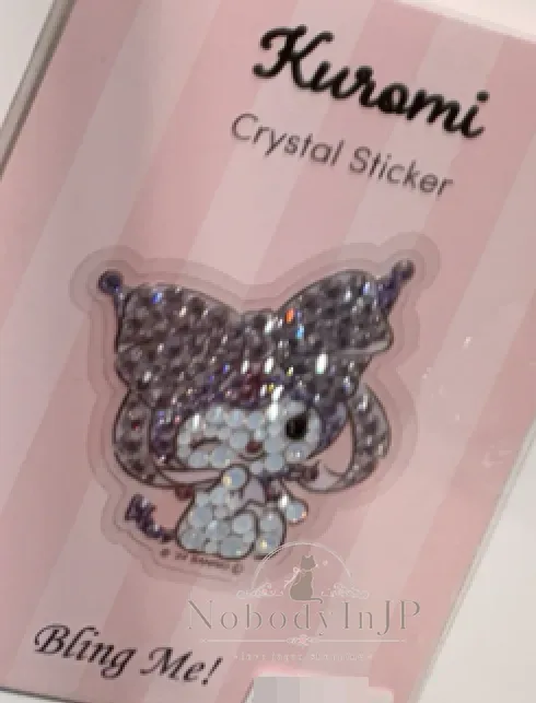 Sanrio 水鑽點綴透明貼紙