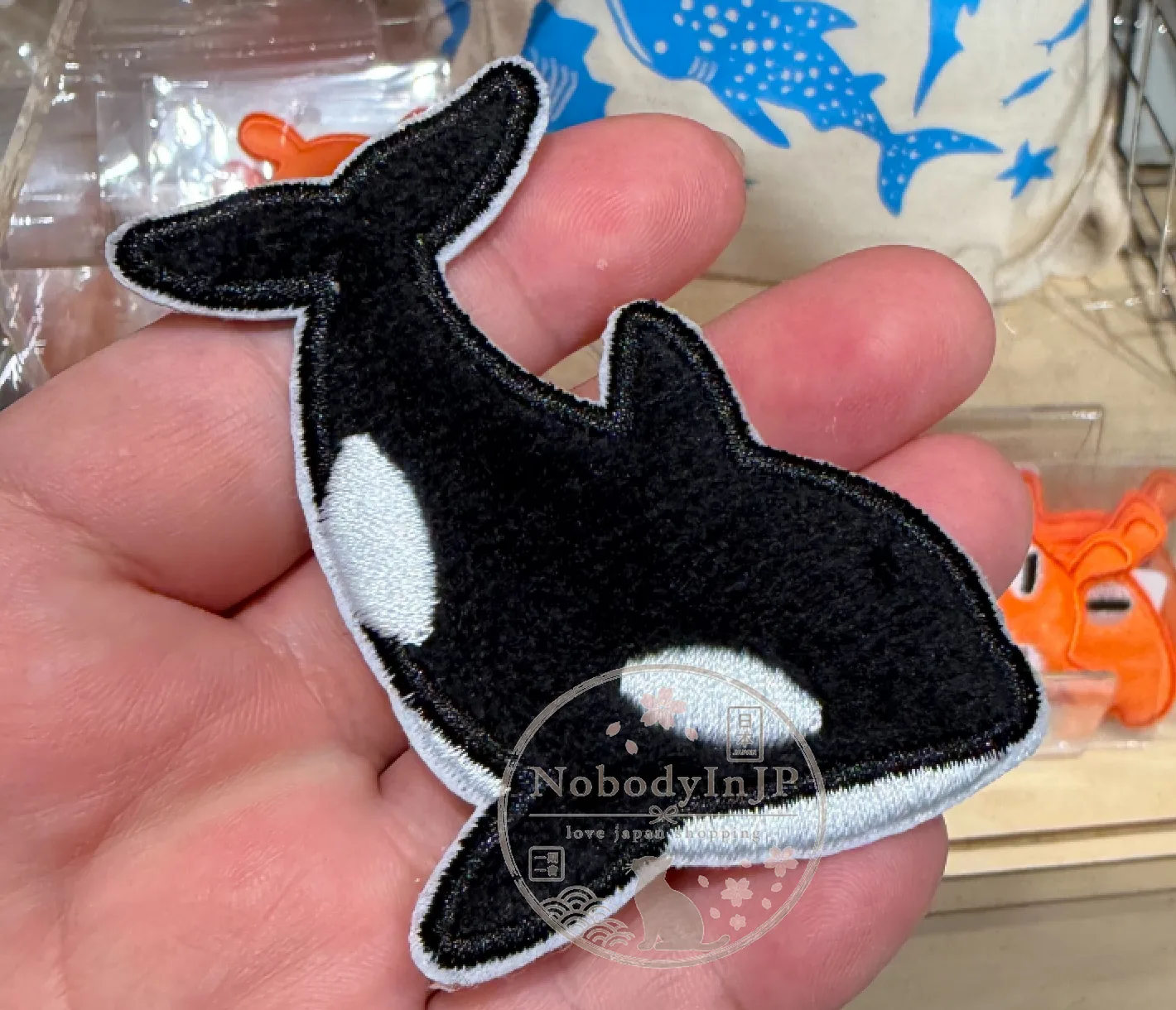 旅する水族館限定展造型刺繡貼
