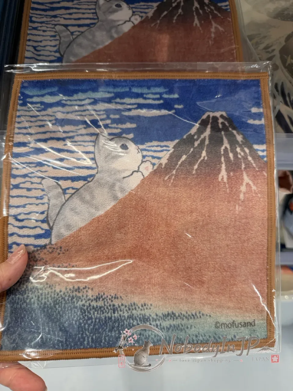 mofusand 猫福珊迪art系列方巾